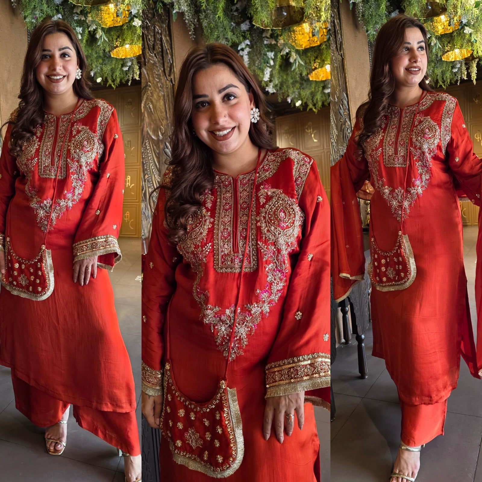 Designer Hand embellished Suit Set