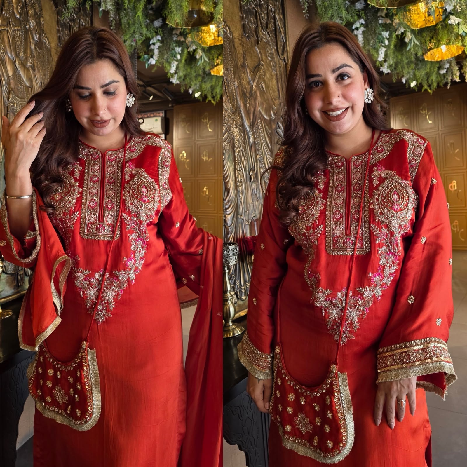 Designer Hand embellished Suit Set