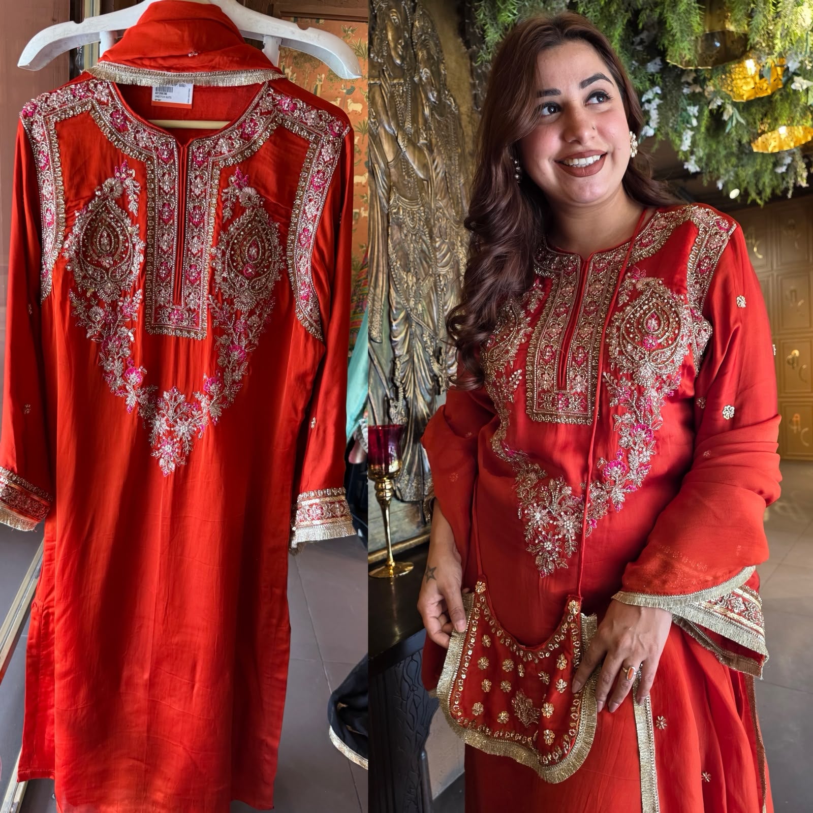 Designer Hand embellished Suit Set