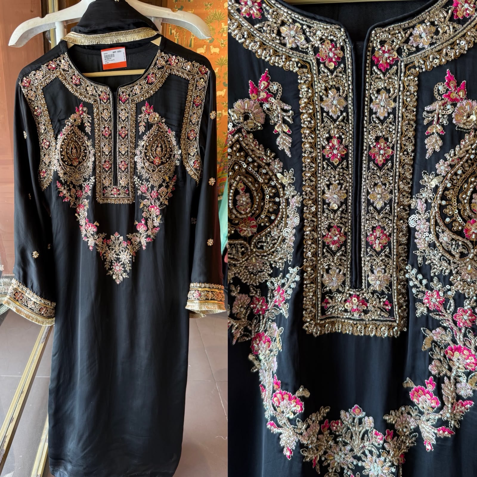Designer Hand embellished Suit Set