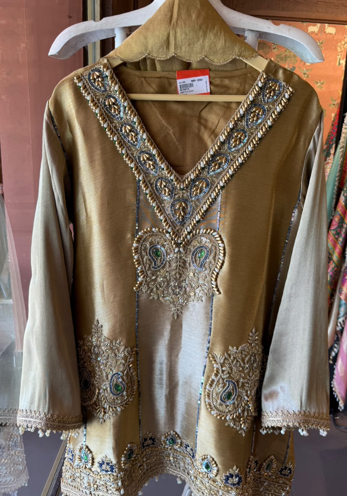 Antique Statement designer Suit Set