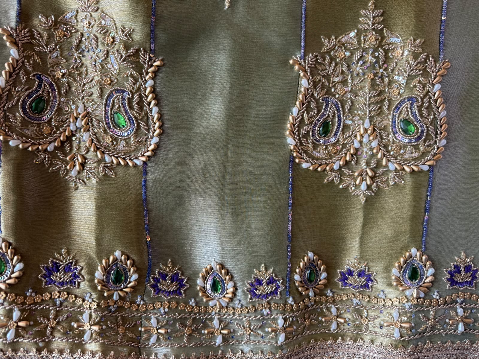Antique Statement designer Suit Set