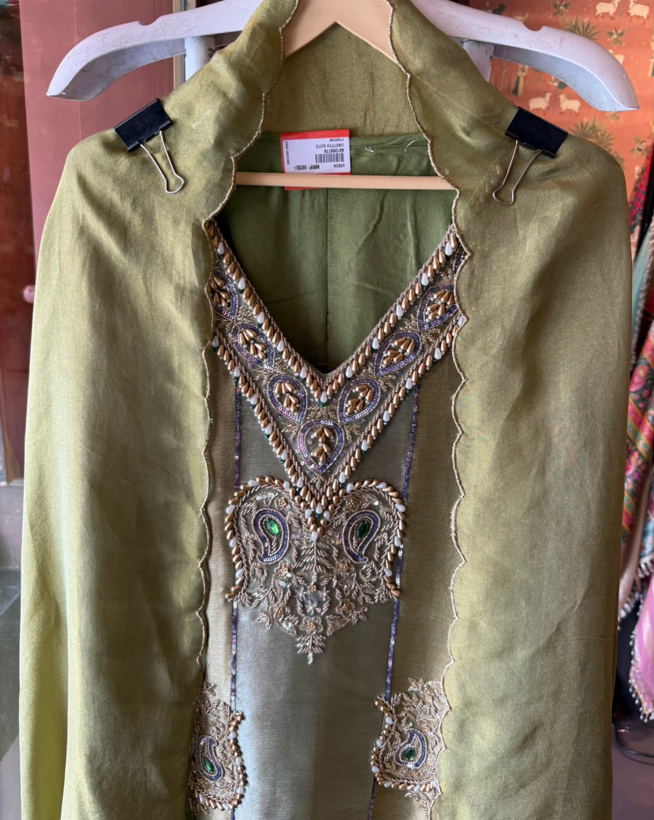 Antique Statement designer Suit Set