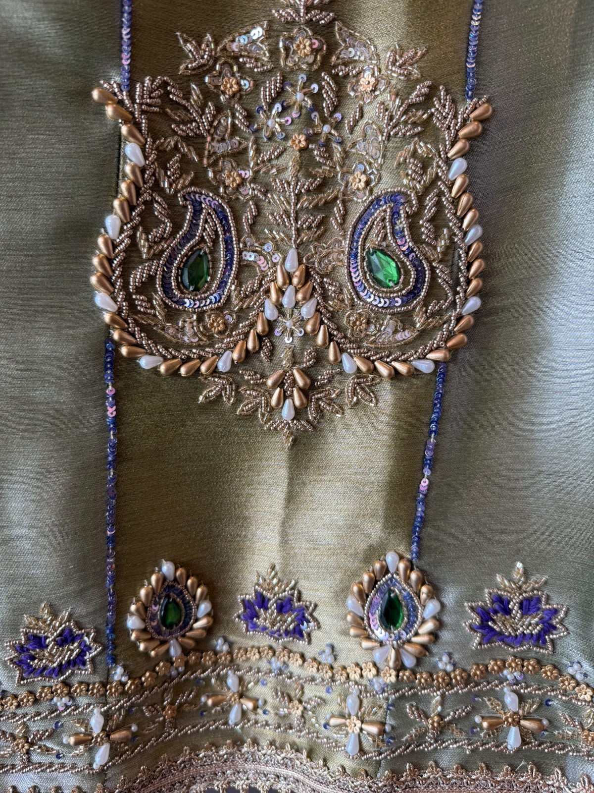Antique Statement designer Suit Set
