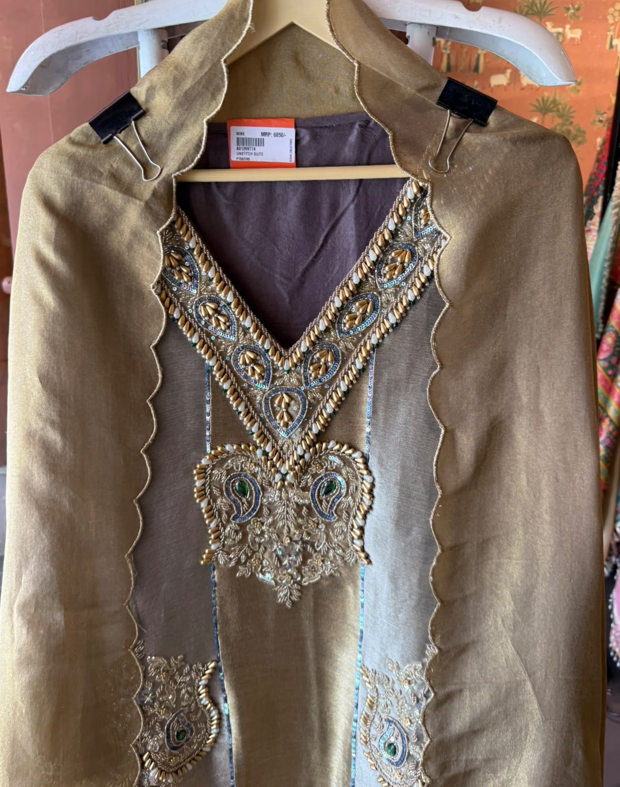 Antique Statement designer Suit Set