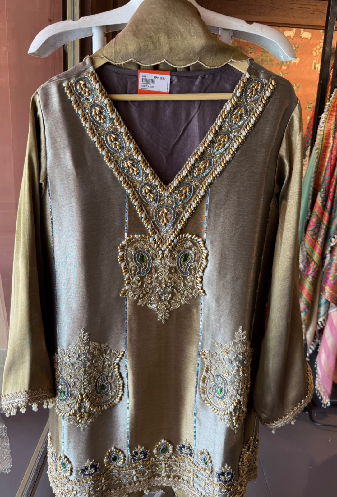 Antique Statement designer Suit Set