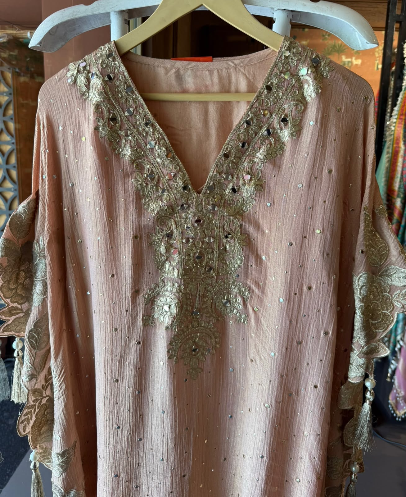 Luxury Kaaftan set with Farshi Salwar