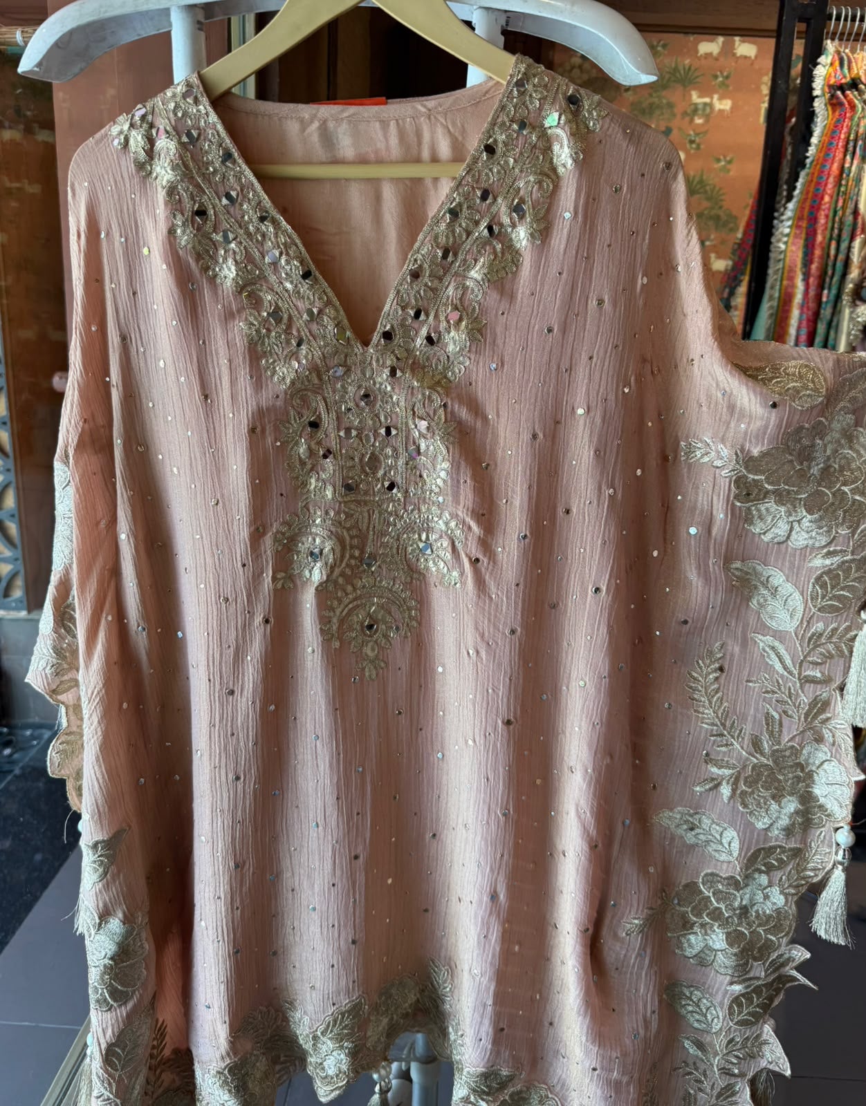 Luxury Kaaftan set with Farshi Salwar