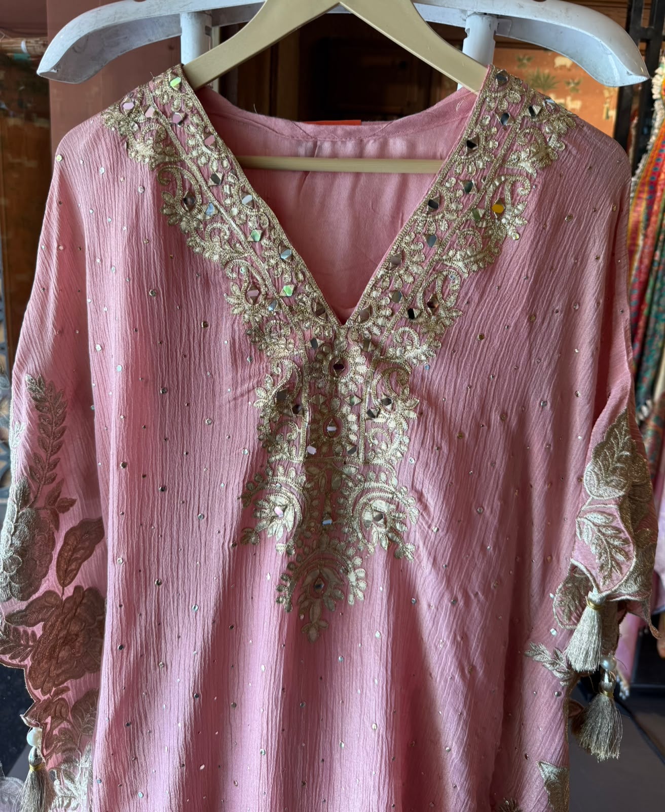 Luxury Kaaftan set with Farshi Salwar