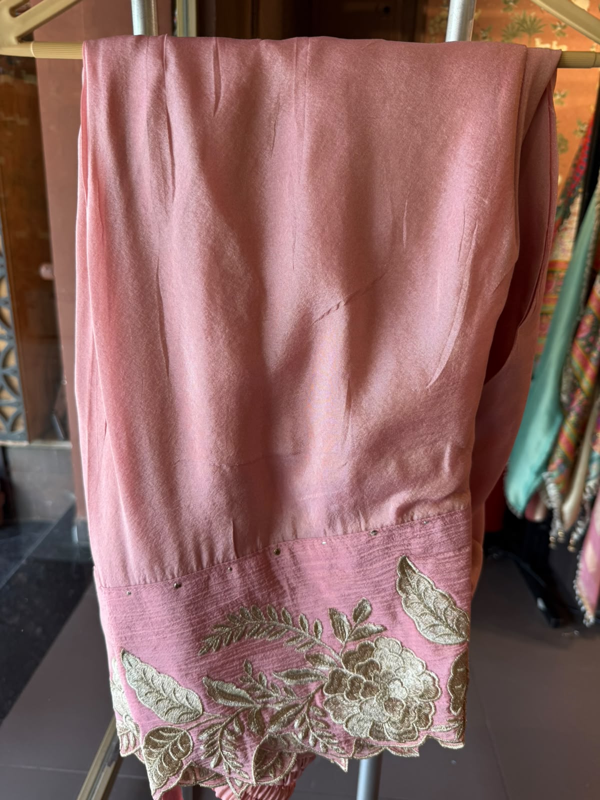 Luxury Kaaftan set with Farshi Salwar