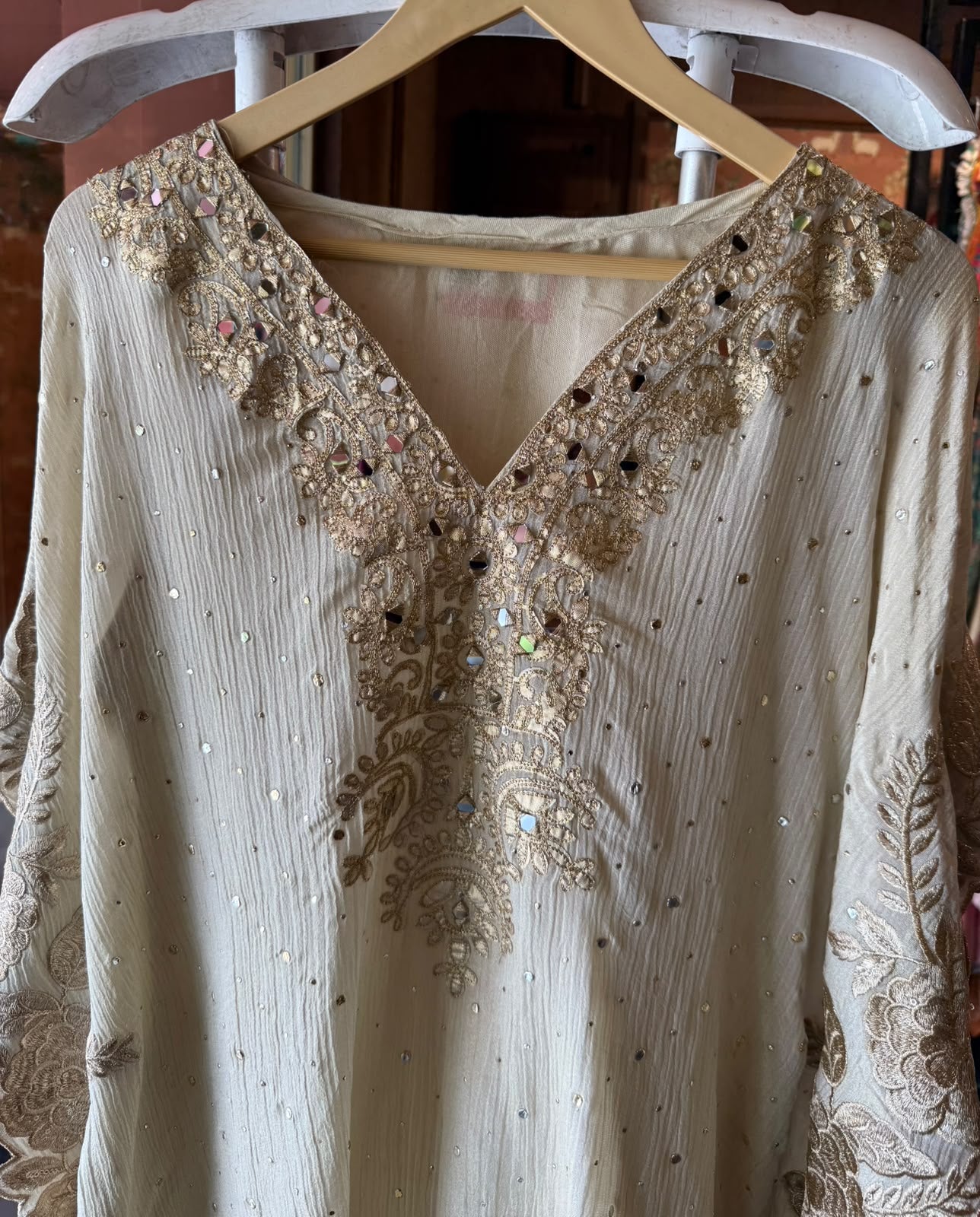 Luxury Kaaftan set with Farshi Salwar
