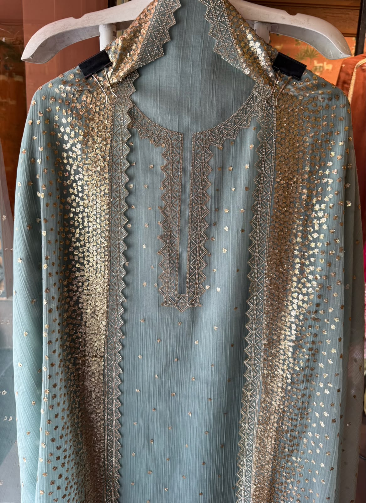 Designer Unstitched Suit Set