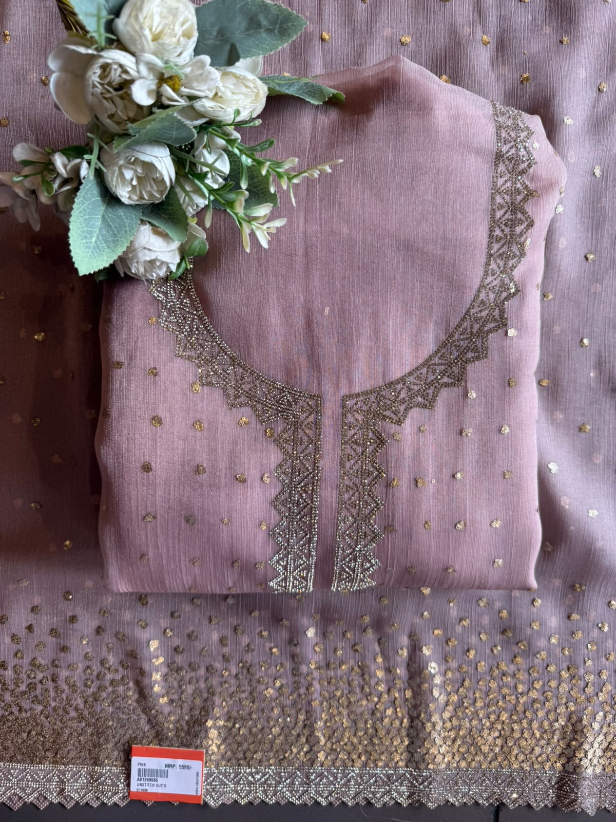 Designer Unstitched Suit Set