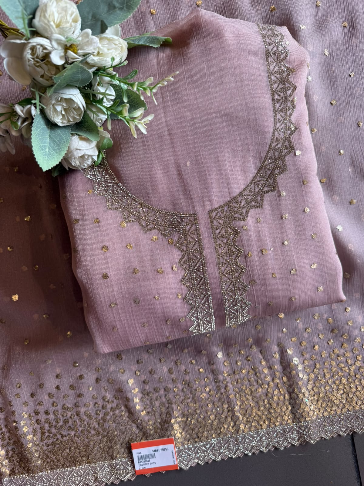 Designer Unstitched Suit Set