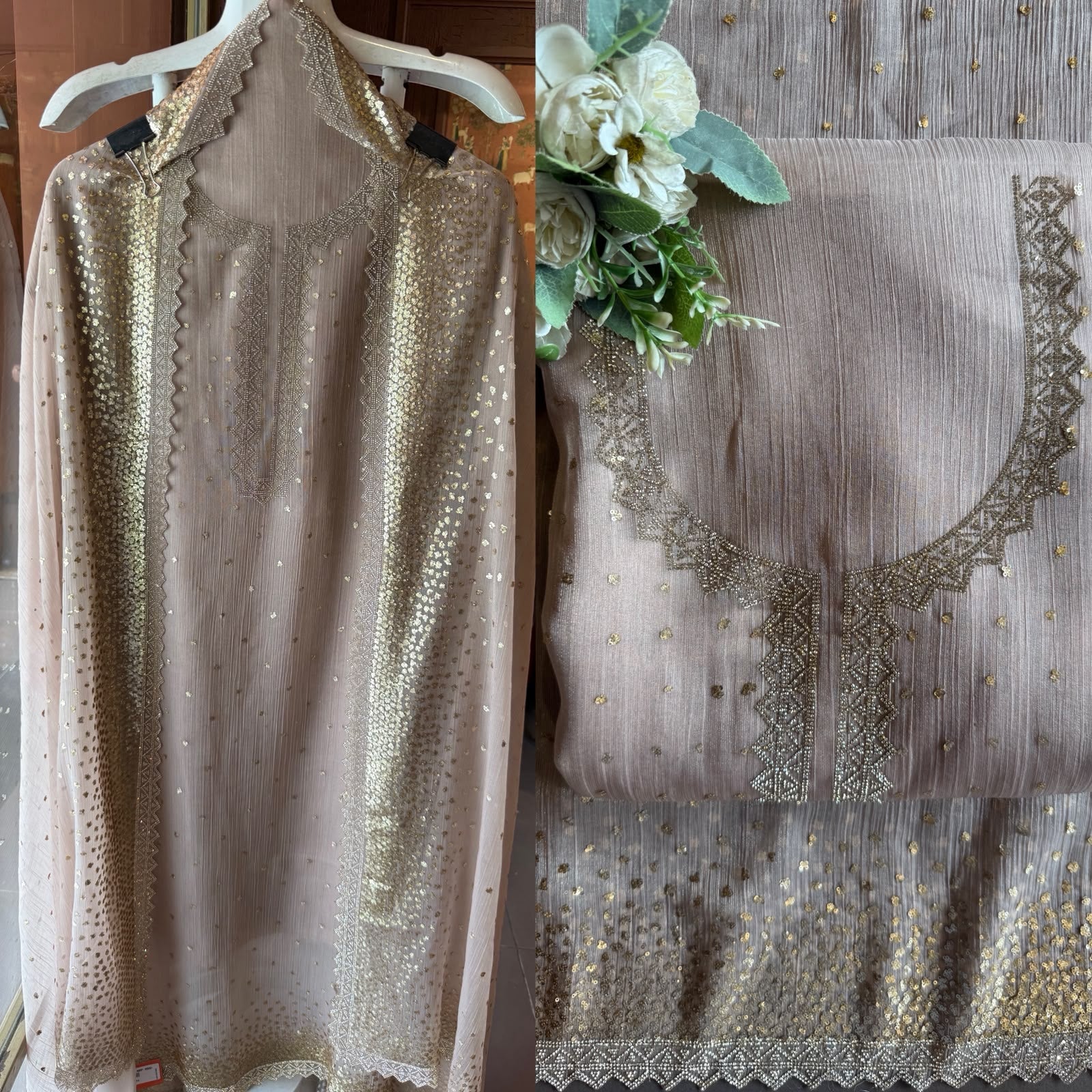 Designer Unstitched Suit Set