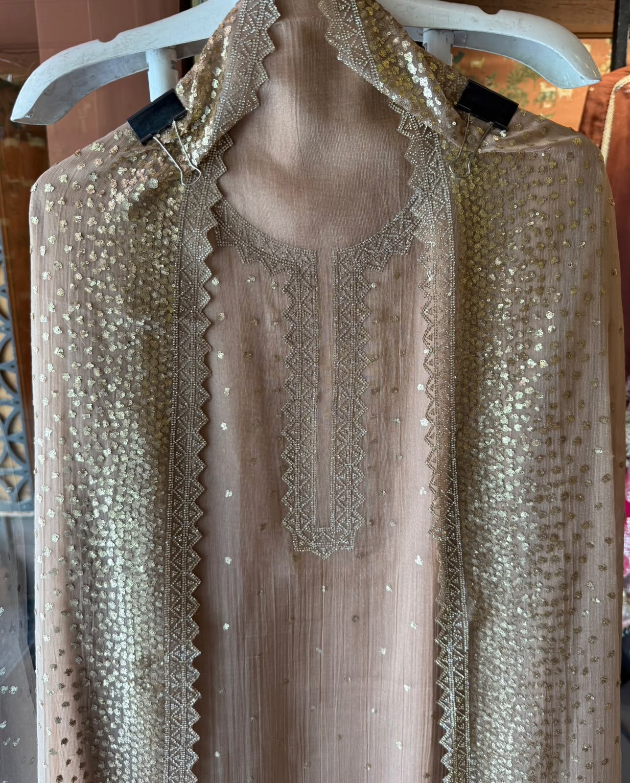 Designer Unstitched Suit Set
