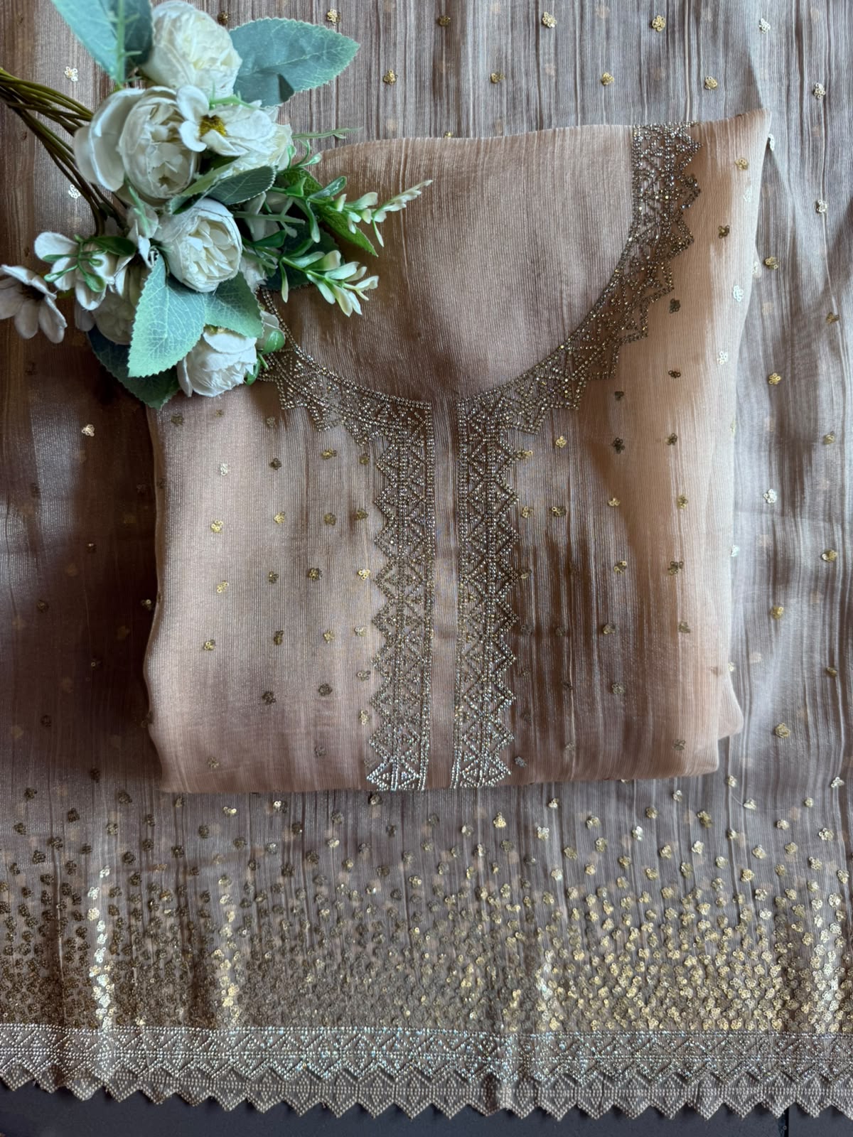 Designer Unstitched Suit Set