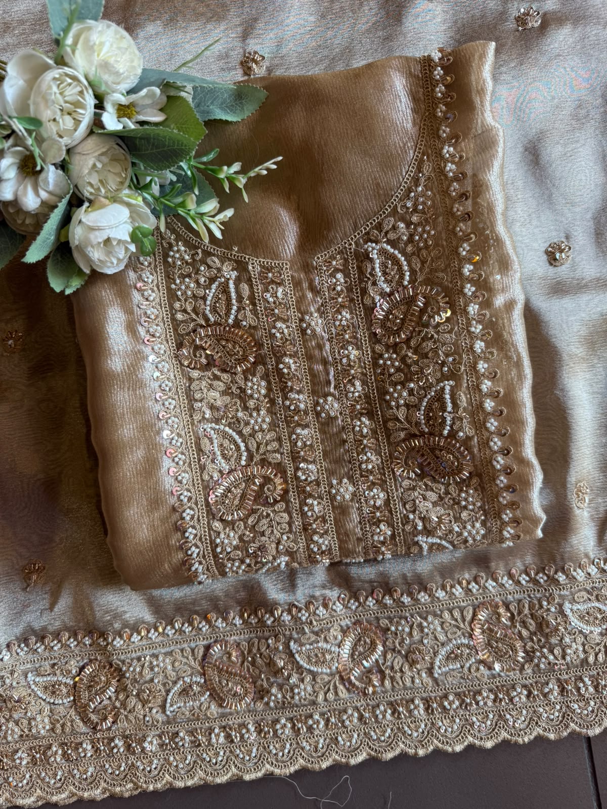 Heavy festive  wedding-wear Suit set