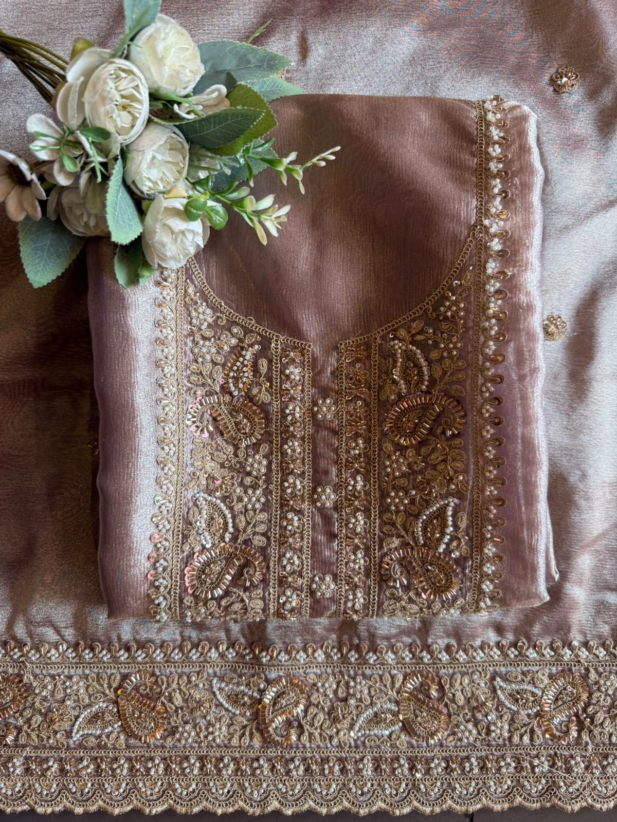 Heavy festive  wedding-wear Suit set