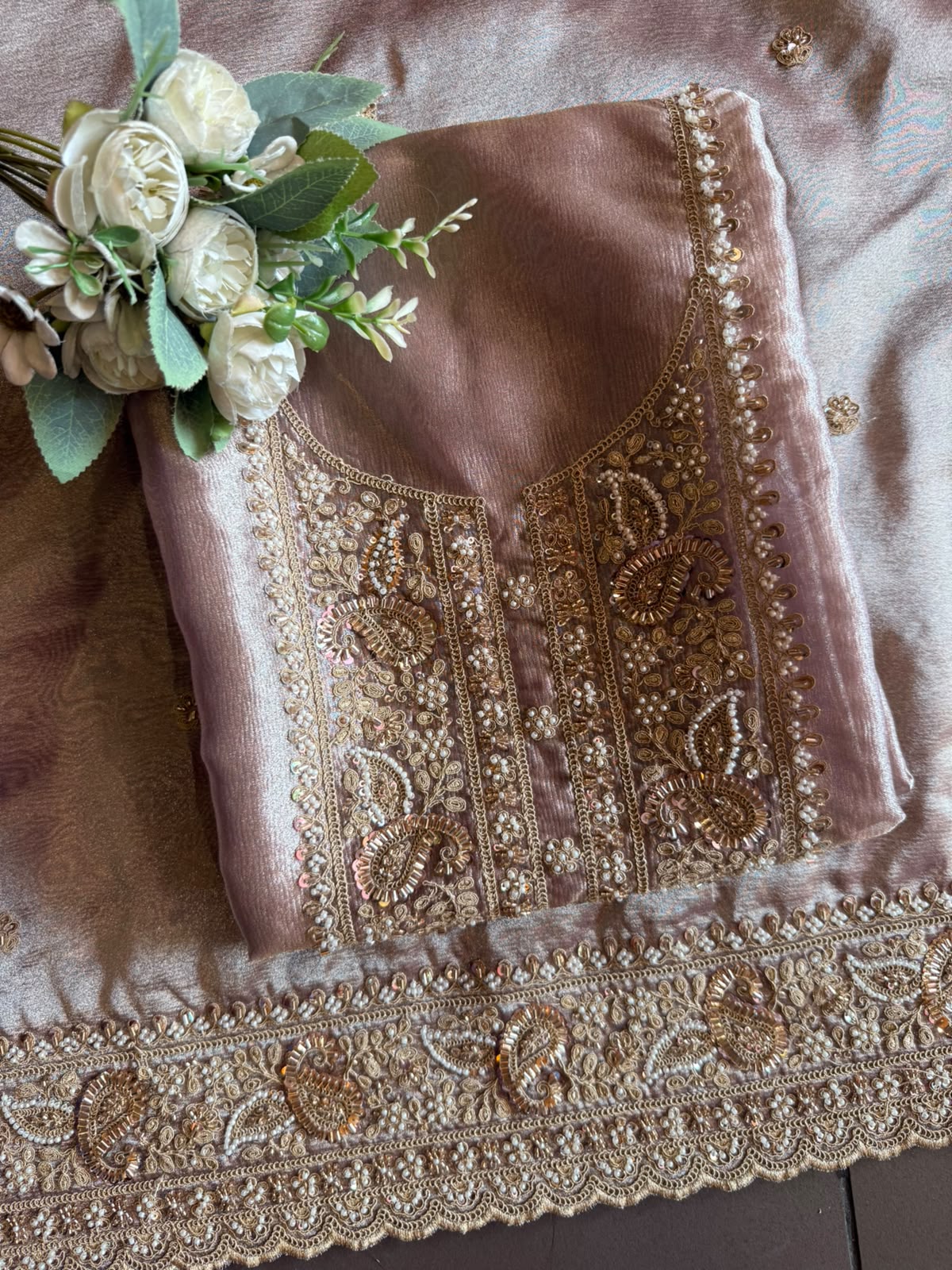 Heavy festive  wedding-wear Suit set