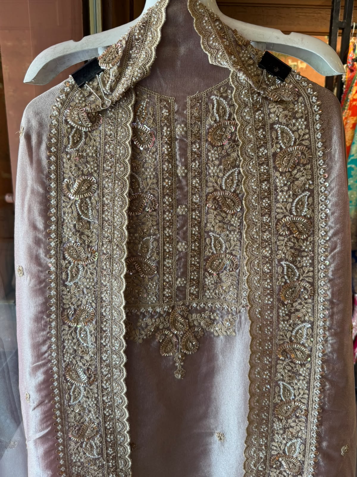 Heavy festive  wedding-wear Suit set