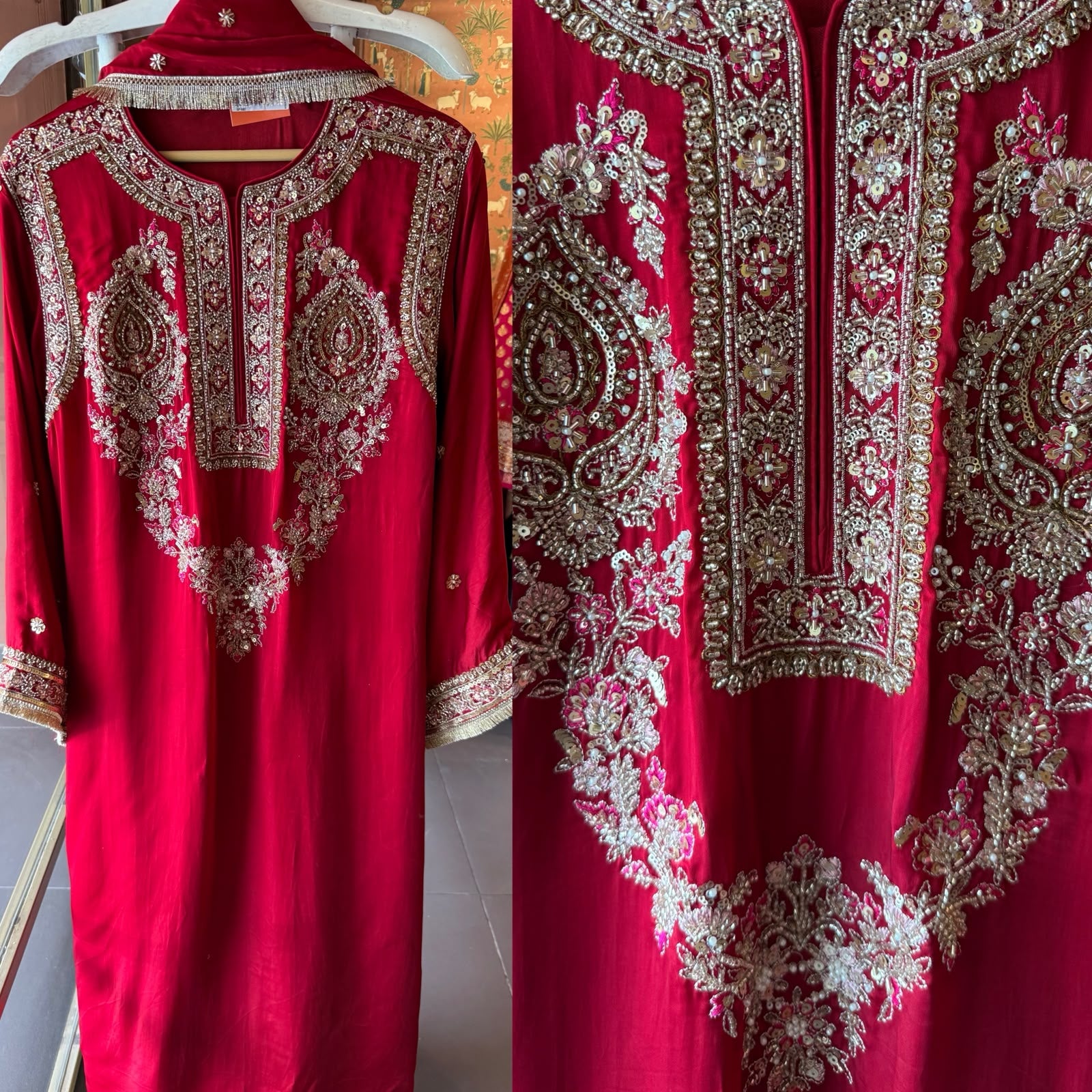 Designer Hand embellished Suit Set