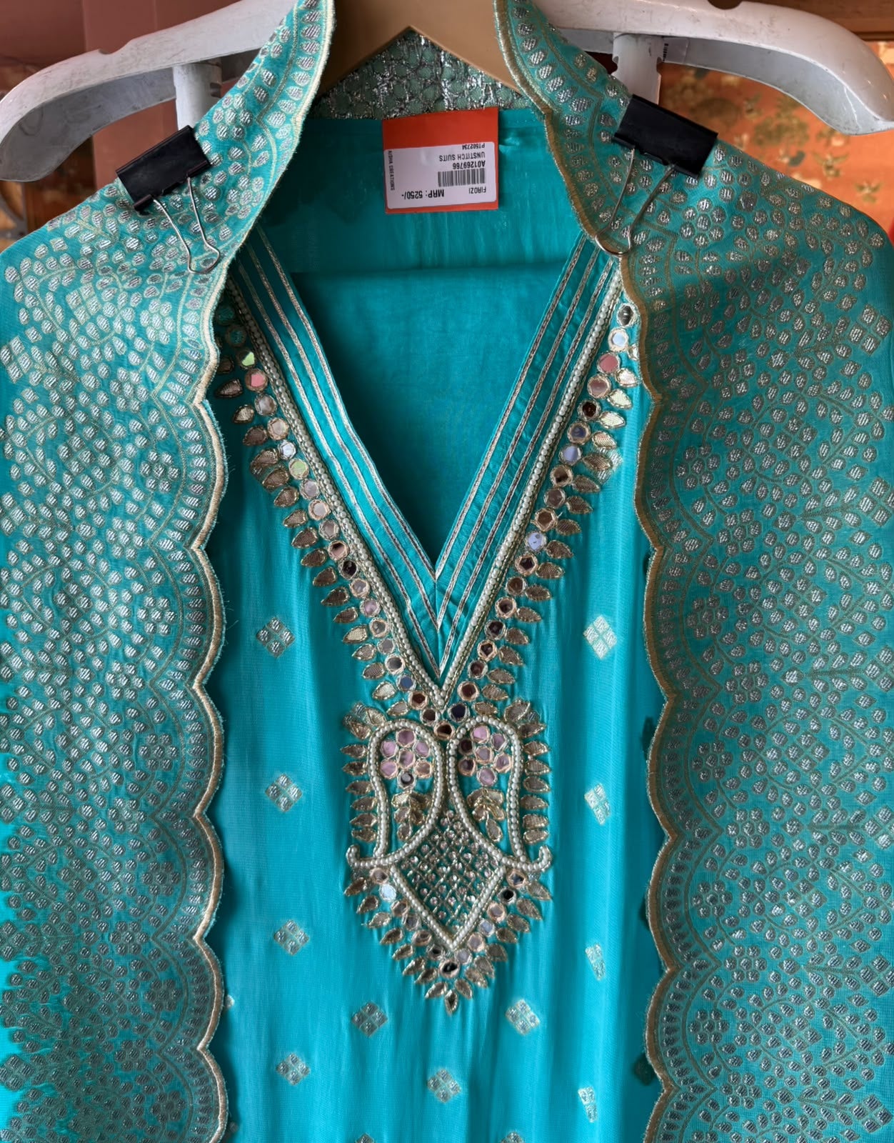 Banarsi Georgette Unstitched suit