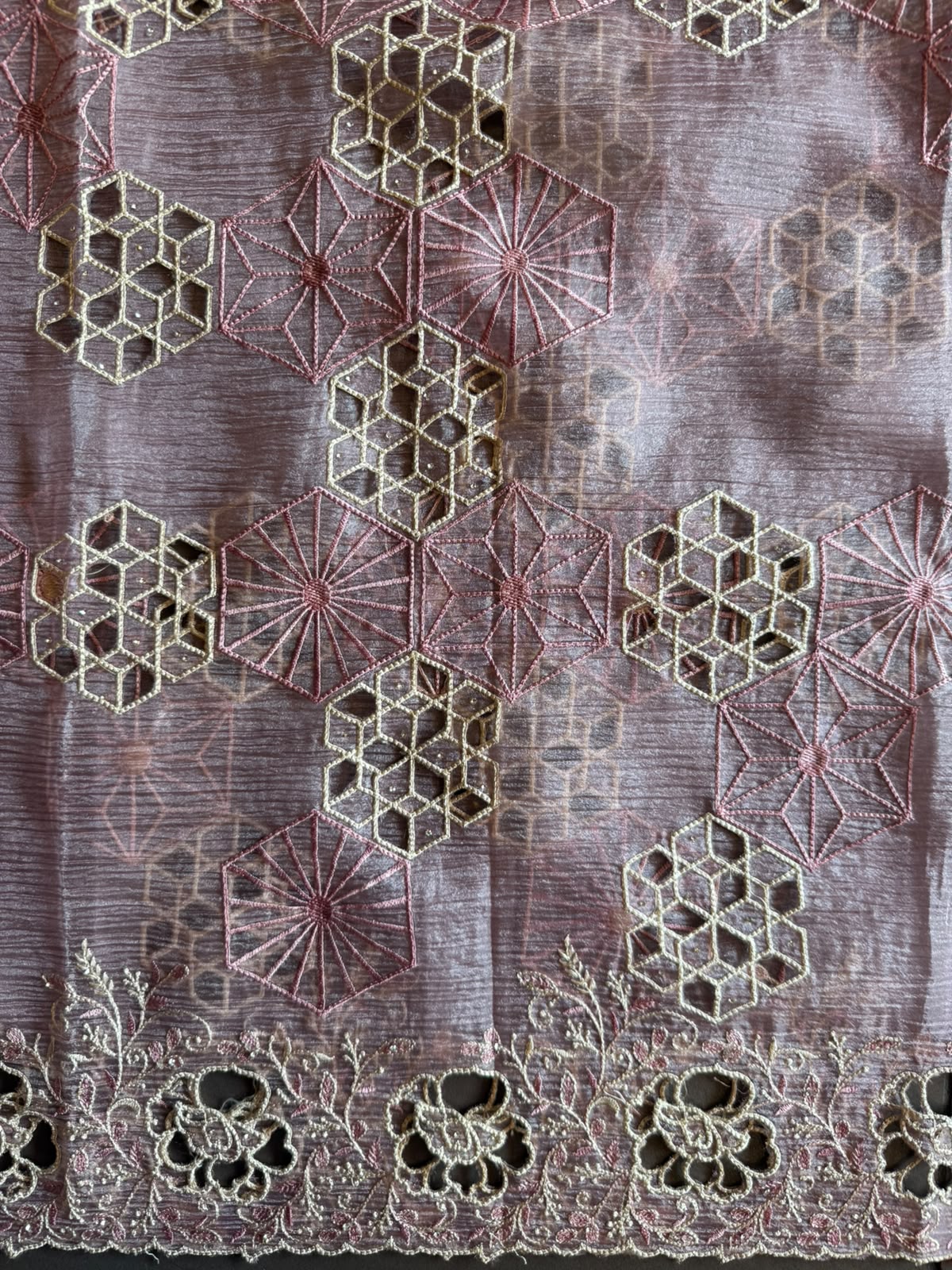 Luxury Cutwork Pakistani Embroidered designer Suit