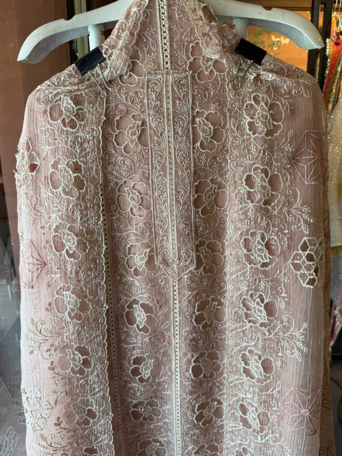 Luxury Cutwork Pakistani Embroidered designer Suit