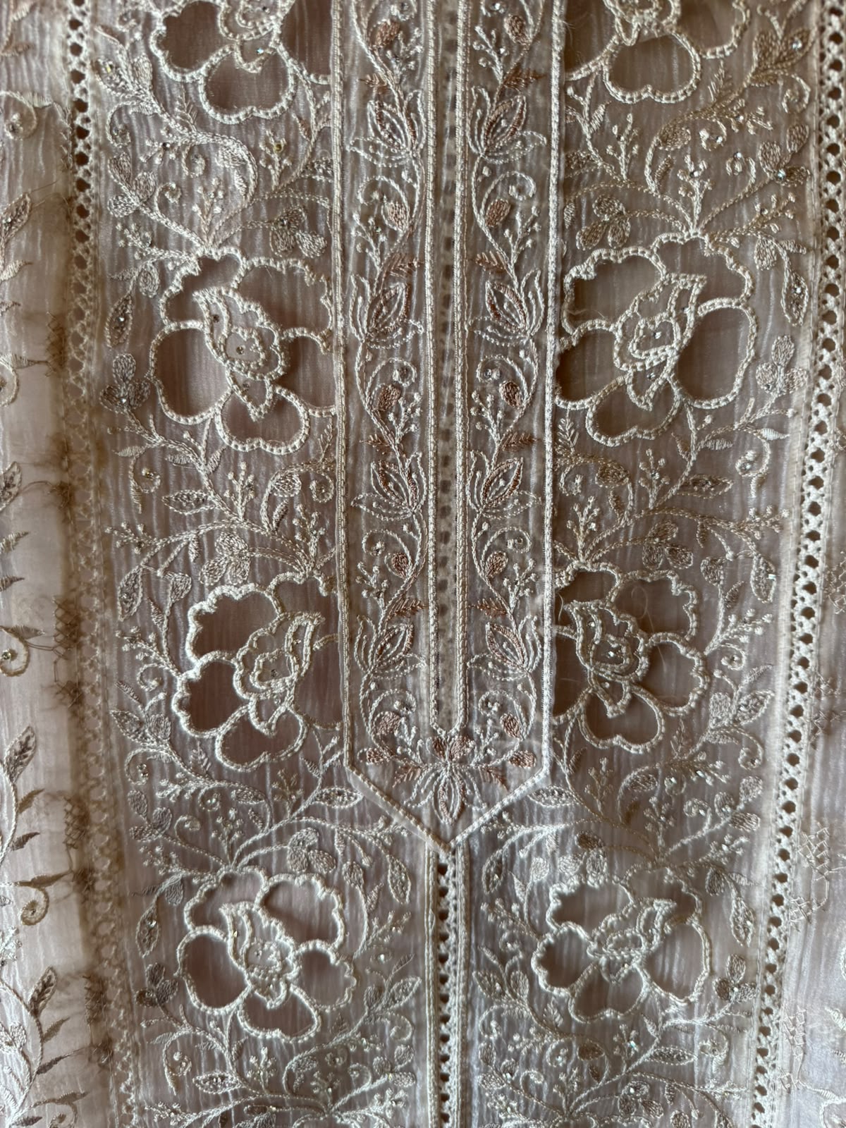 Luxury Cutwork Pakistani Embroidered designer Suit