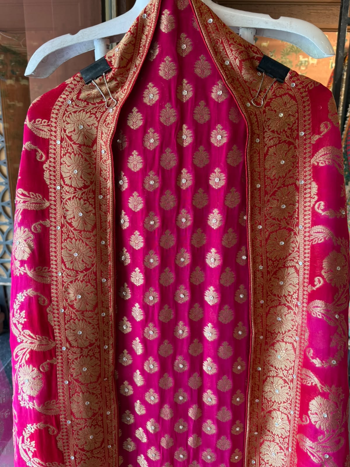 Pure Khaadi Banarasi Woven Suit Set