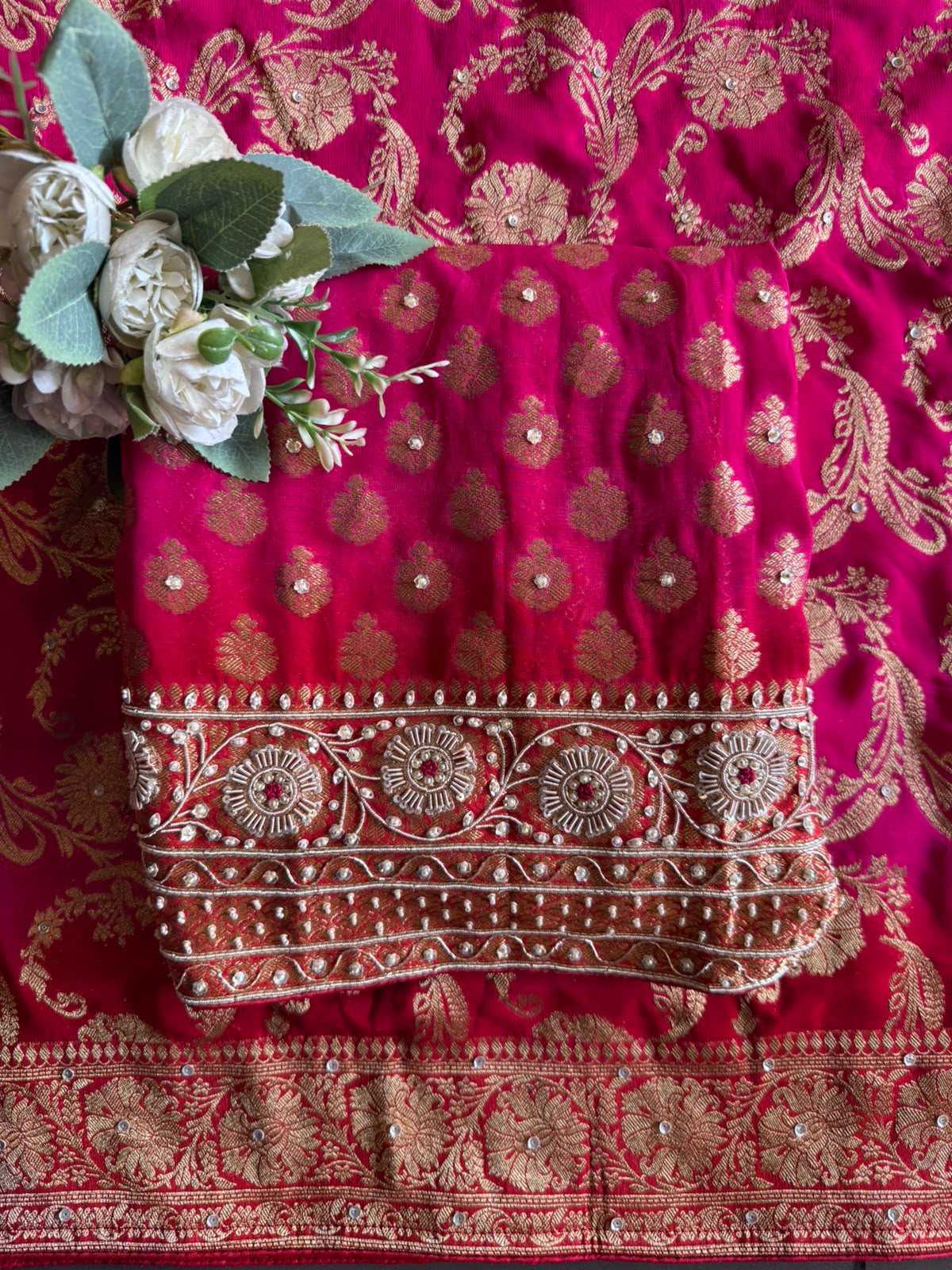 Pure Khaadi Banarasi Woven Suit Set