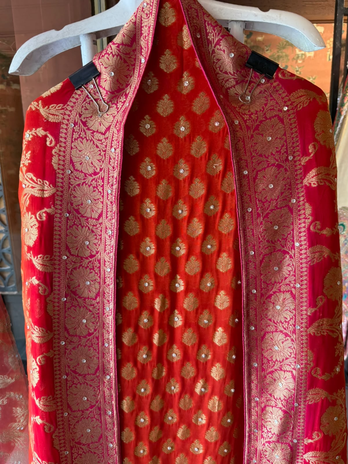 Pure Khaadi Banarasi Woven Suit Set