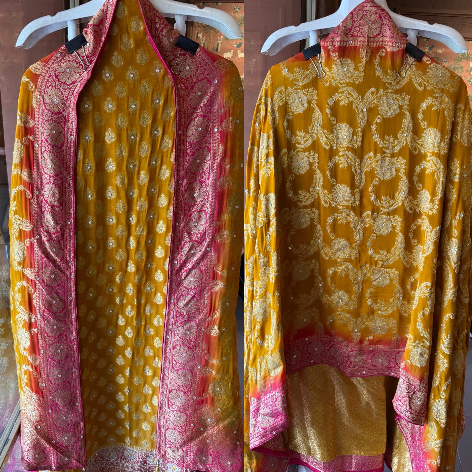 Pure Khaadi Banarasi Woven Suit Set