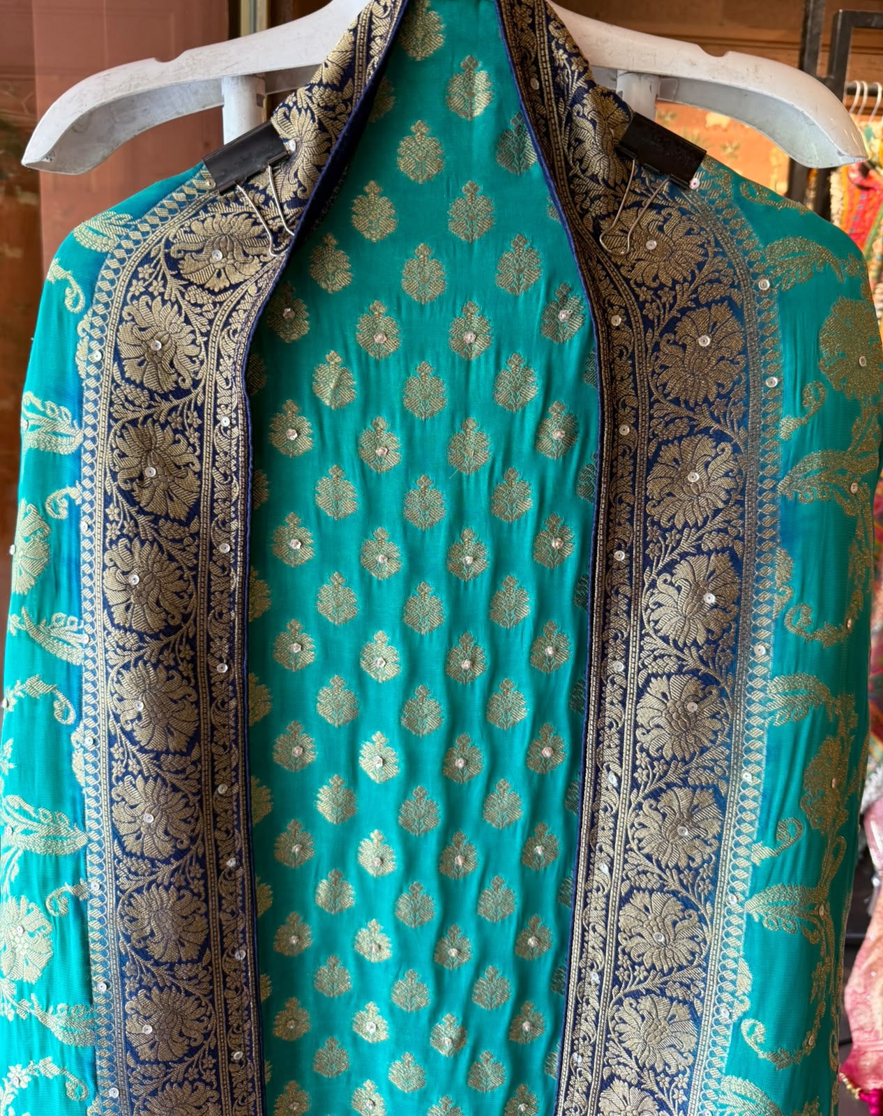 Pure Khaadi Banarasi Woven Suit Set