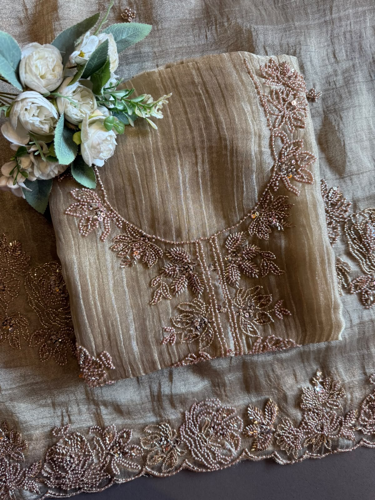 Hand Beaded Luxury Suit Set