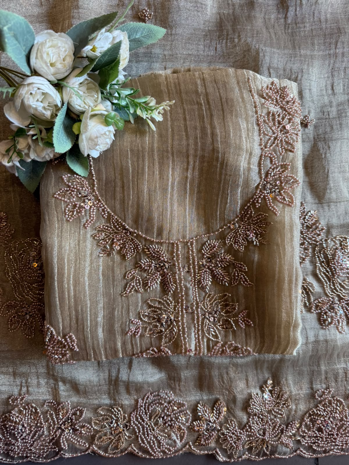 Hand Beaded Luxury Suit Set