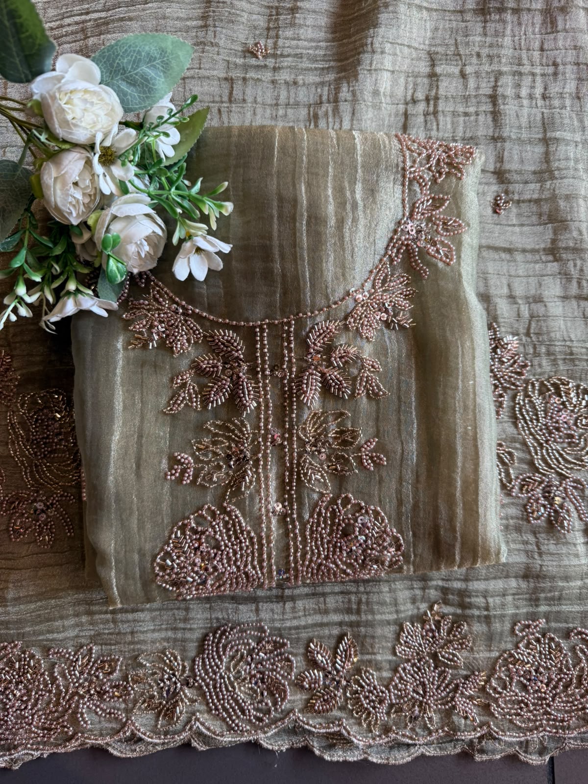 Hand Beaded Luxury Suit Set