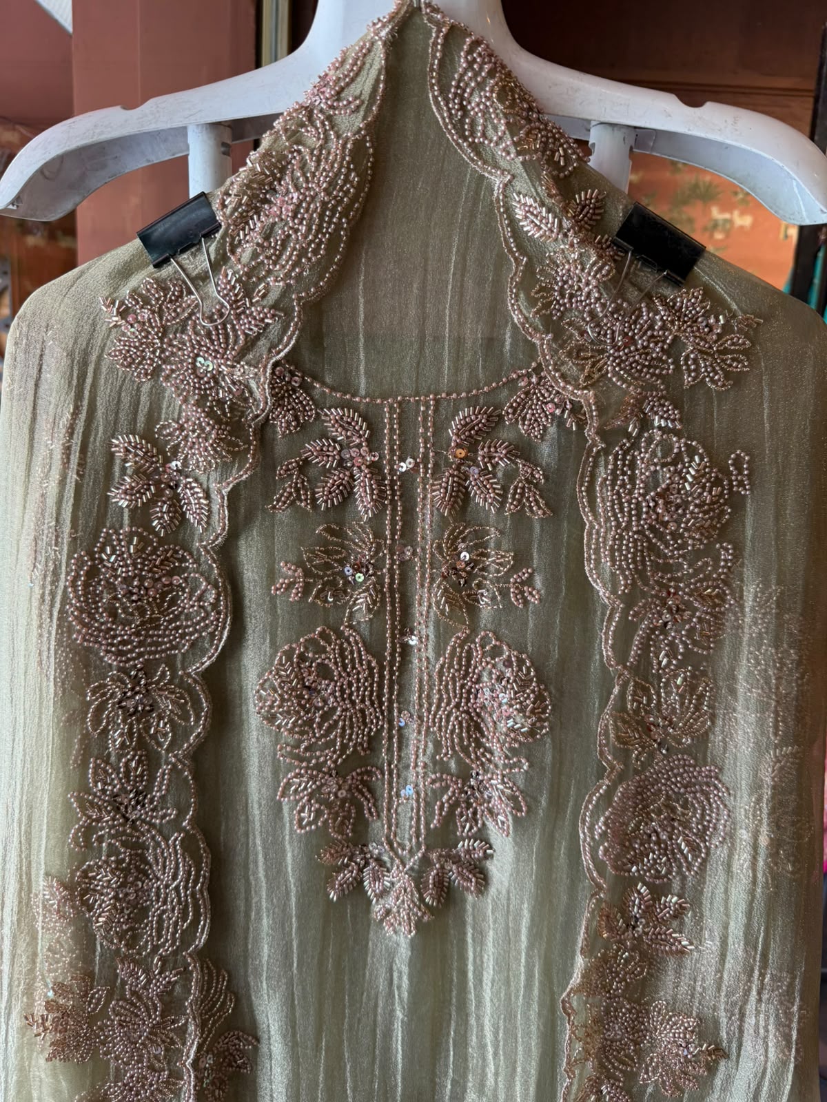 Hand Beaded Luxury Suit Set