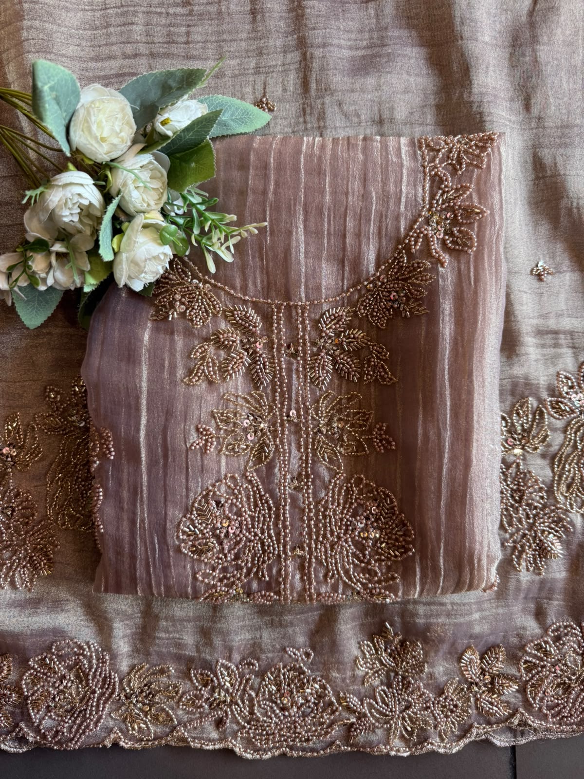 Hand Beaded Luxury Suit Set