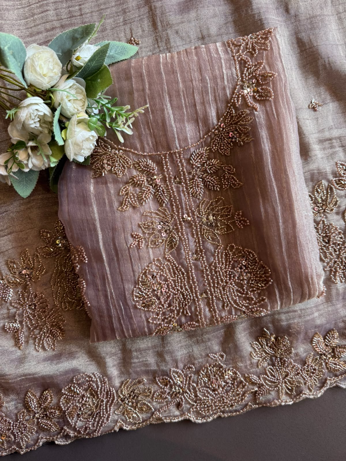 Hand Beaded Luxury Suit Set