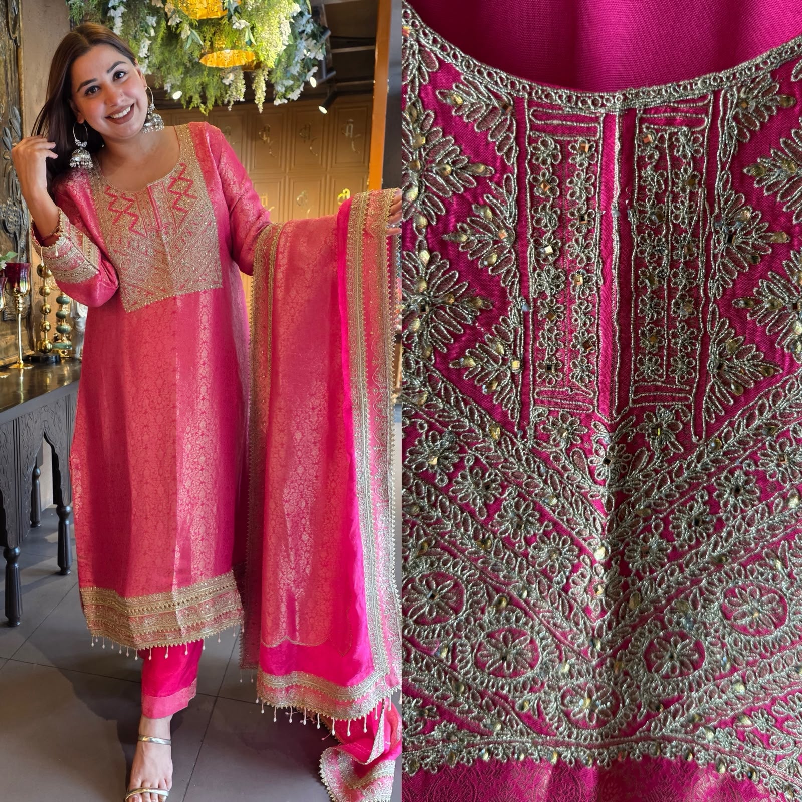 Banarasi Silk Suit Set