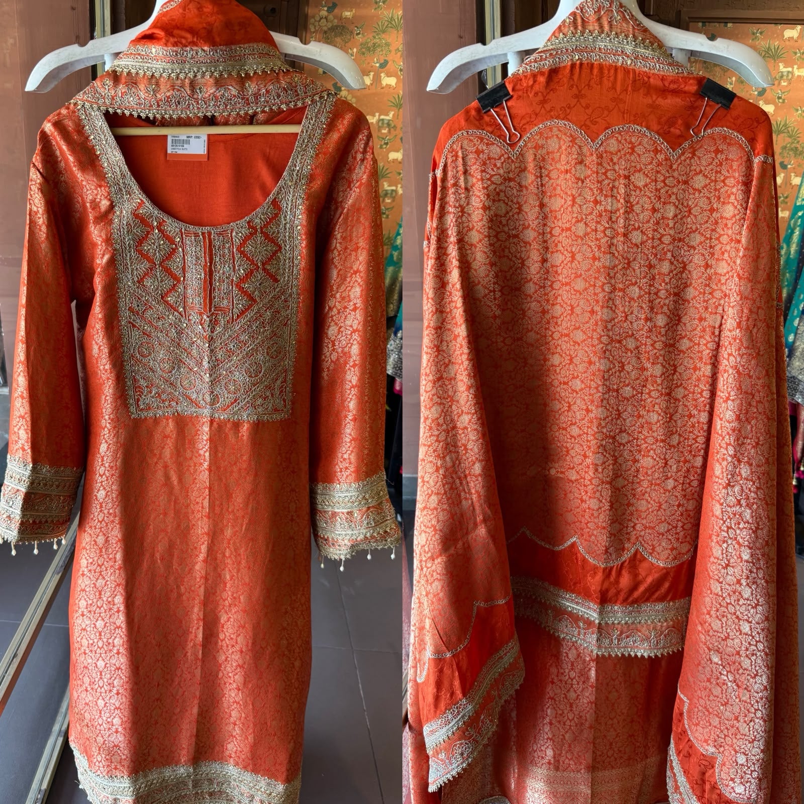 Banarasi Silk Suit Set
