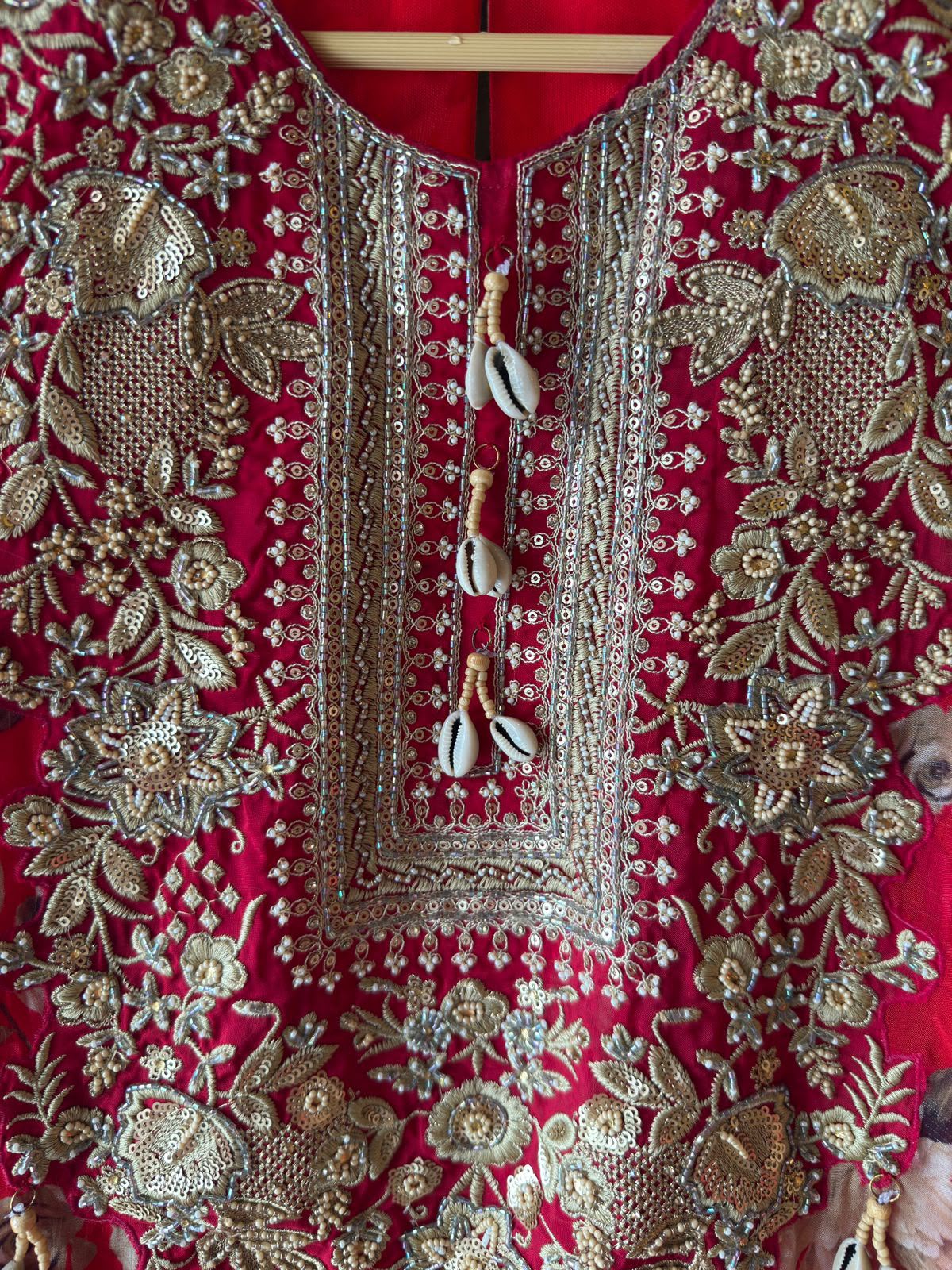 Traditional Indian with Farshi salwar