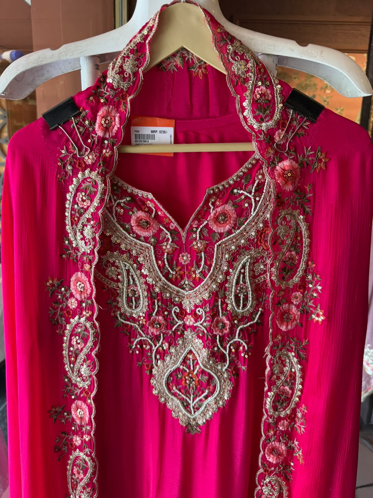 Embroidered Sharara designer Suit Set