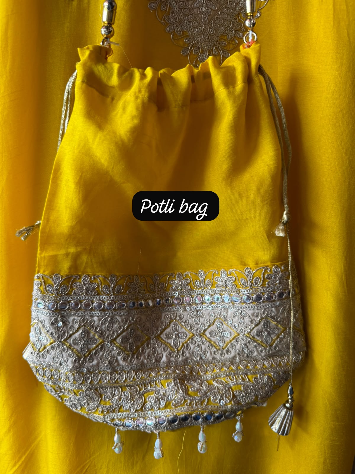 Traditional embroidered kurta set