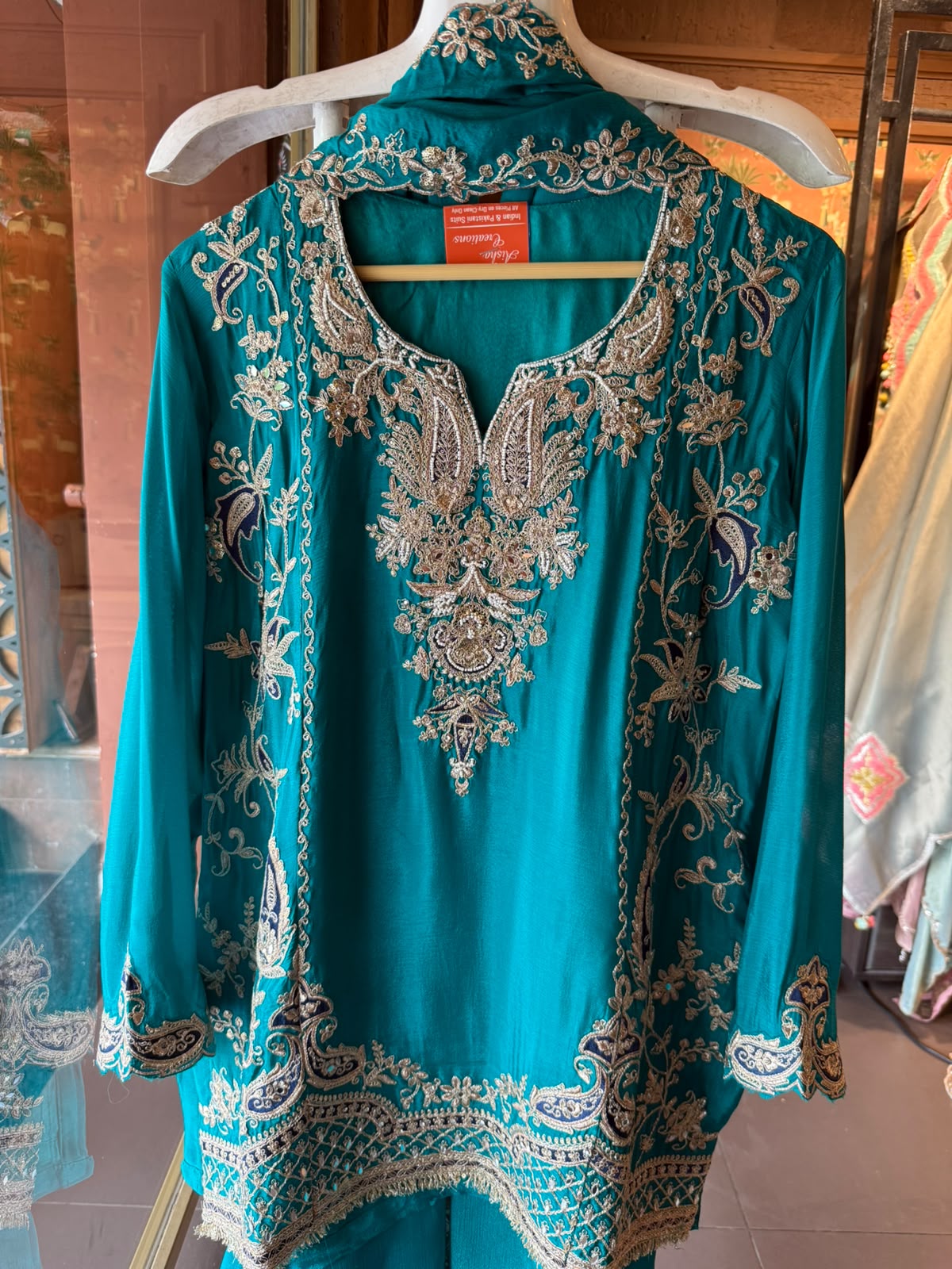 Heavy Festive sharara Suit set