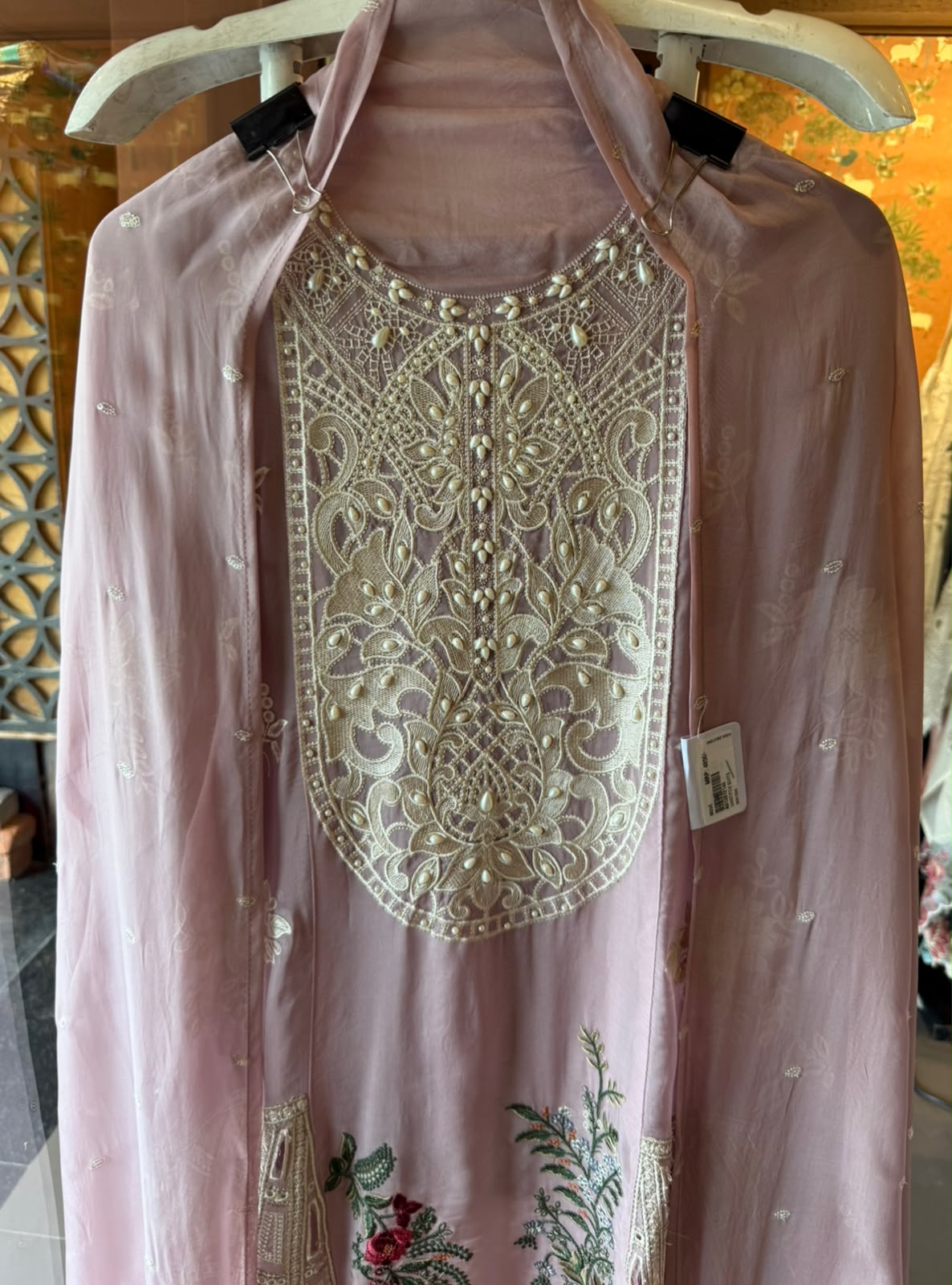 Organza Unstitched shirt