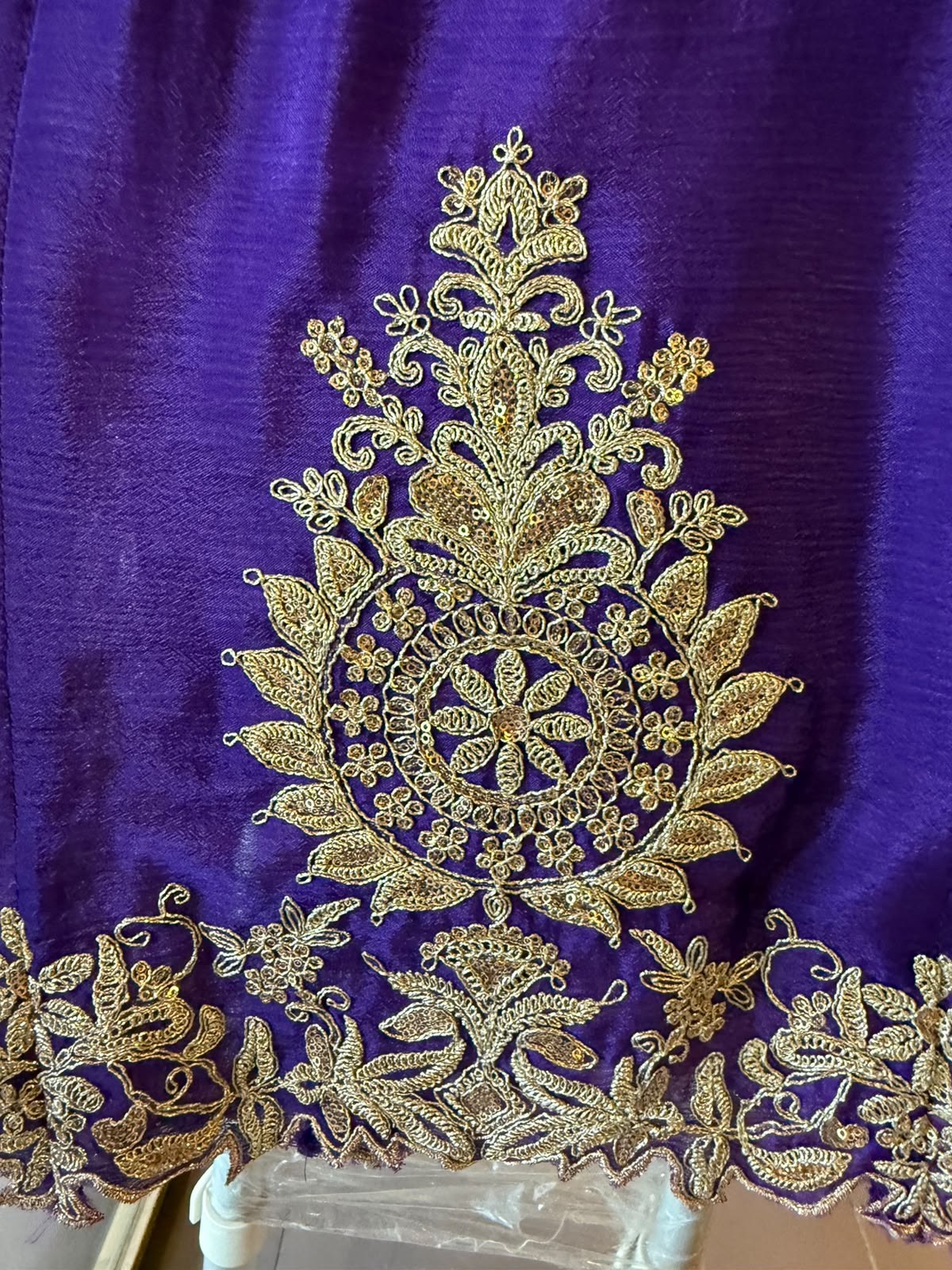 Embroidered designer Sharara set