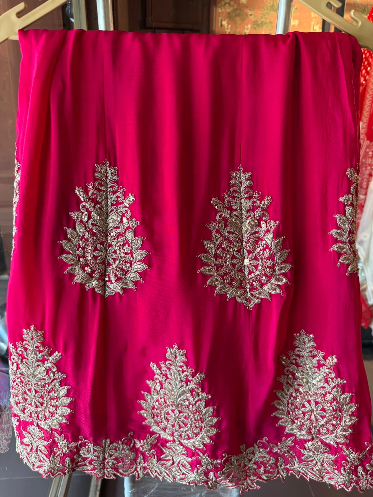 Embroidered designer Sharara set